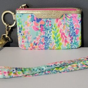 NWOT Lilly Pulitzer ID Wallet W/Lanyard